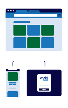Decorative graphic representing software scalability