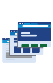 Decorative graphic representing software integration